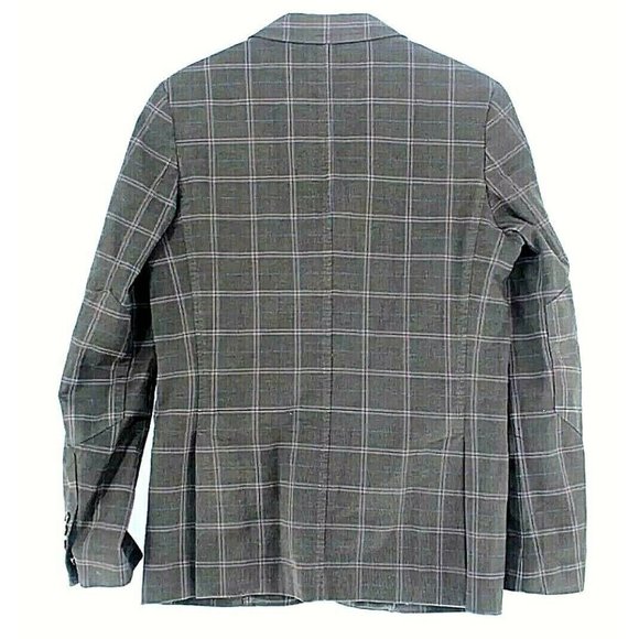 Vintage Crosby Hallen And Cobb Sport Coat Mens 48 Plaid 3 Button Suit Jacket - Picture 2 of 8